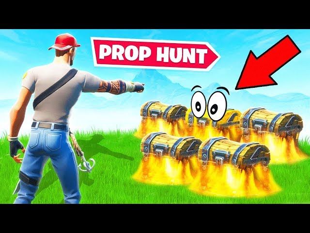 How To Play Prop Hunt In Fortnite With Randoms Random Prop Hunt Chests For Loot New Game Mode In Ytread