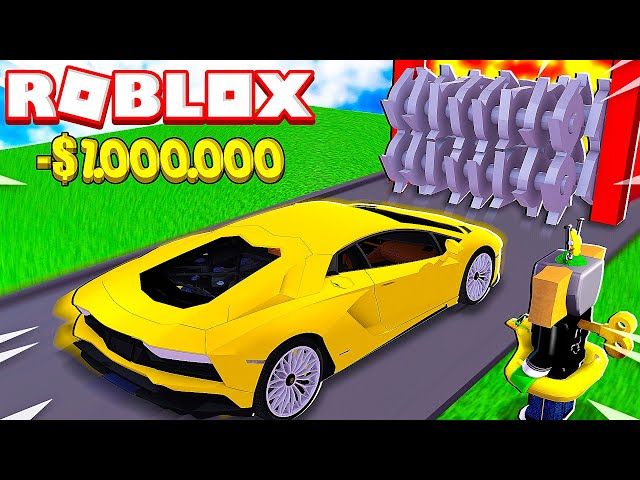 Shredding A 1000000 Car In Roblox Ytread - roblox ferrari sound