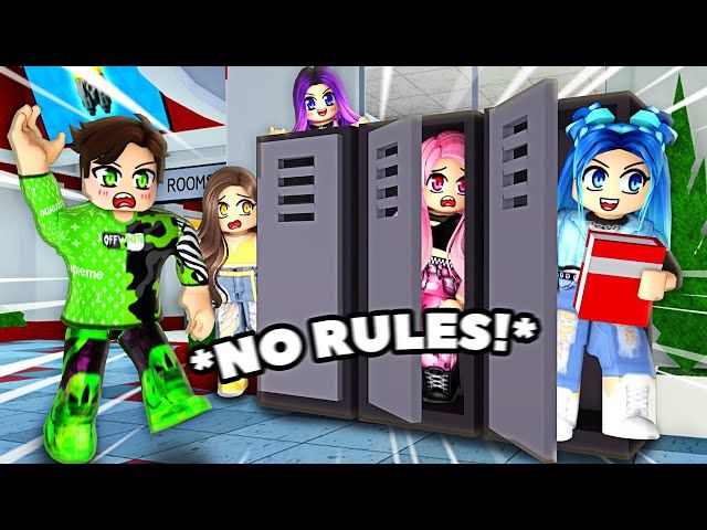 Roblox High School But With No Rules Ytread - how to be a spider in roblox high school