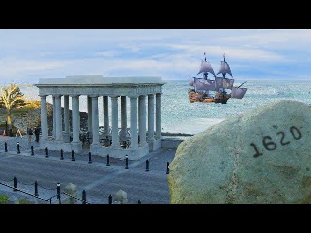 Historical Locations in Plymouth, Massachusetts - Plymouth Rock, Burial Hill & More