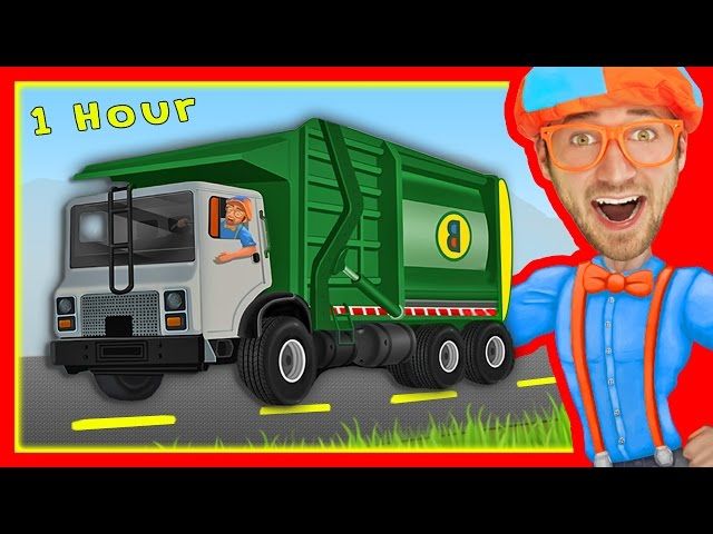 Download Explore Machines With Blippi Garbage Trucks And Ytread