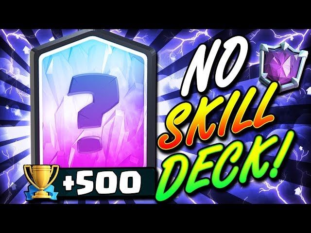 #1 EASIEST TROPHY DECK TO GET TO ULTIMATE CHAMPION!! +500 TROPHY!! - Clash Royale