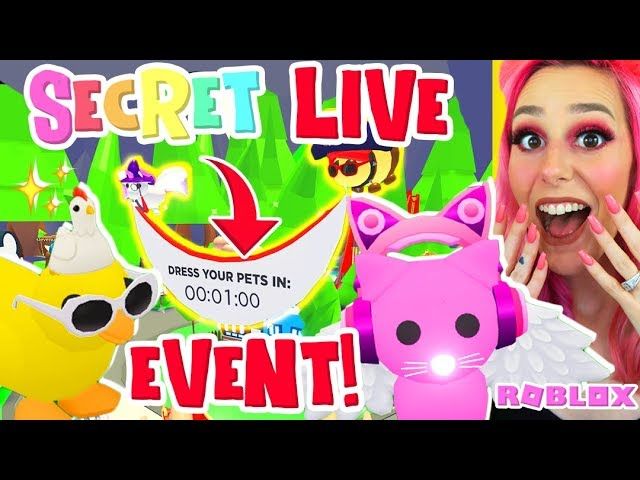 Secret Live Event In Adopt Me Roblox Adopt Me Ytread - roblox feed your pets discord