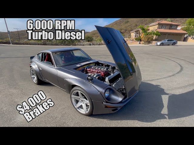 Turbo Diesel 2jz Datsun 240z Is Done Drives Ytread