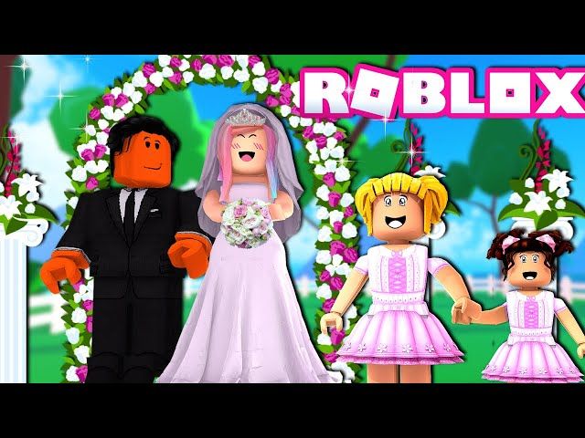 Titi Games Getting Married Roblox Love Story With Ytread - roblox kissing story