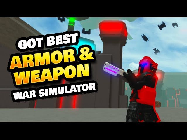 Got Best Armor Weapon In War Simulator Roblox Ytread - roblox war simulator colonial