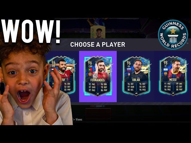 8 Year Old Kid Gets Tots 192 Fut Draft World Ytread