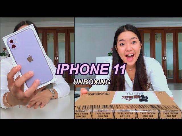 Purple Iphone 11 Unboxing Ytread