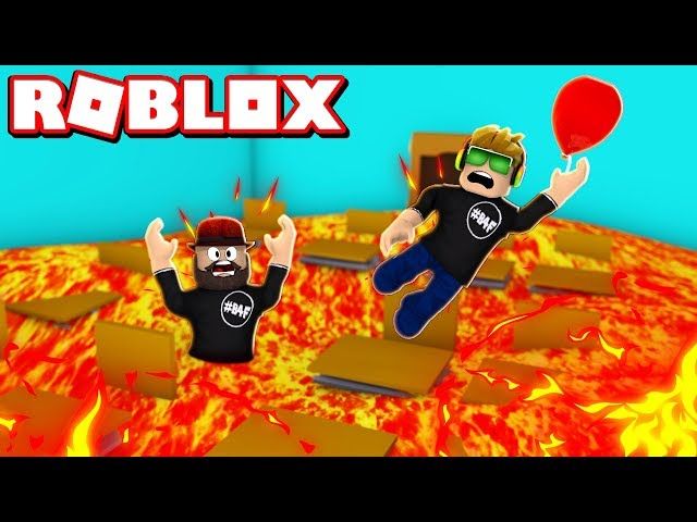 The Floor Is Lava In Roblox Red Balloon Saved Me Ytread - the floor is lava at roblox