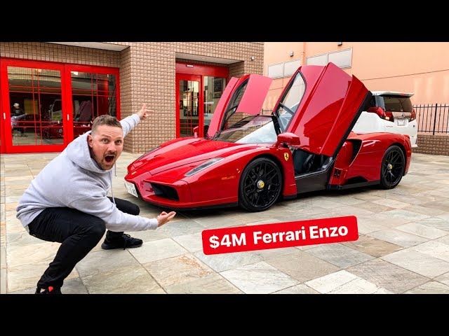 MY FIRST TIME DRIVING IN JAPAN WAS A FERRARI ENZO!