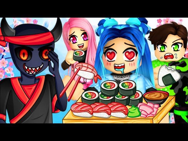 What Are They Hiding Roblox Sushi Buffet Story Ytread - how to hide heads in roblox