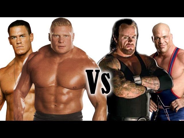 John Cena Brock Lesnar Vs Undertaker Kurt Angle Ytread