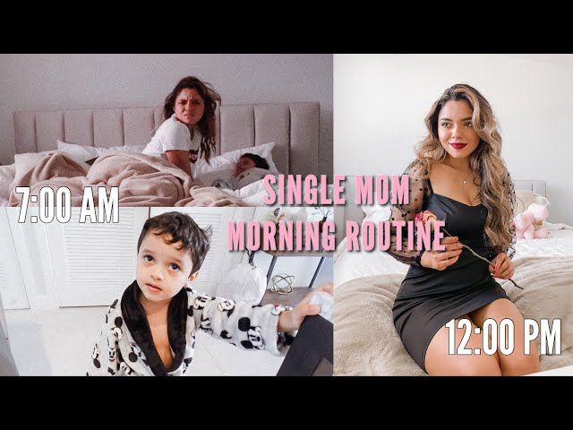 SINGLE MOM MORNING ROUTINE *realistic*