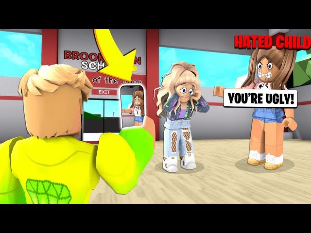 Roblox The Hated Child Caught On Camera Being A Ytread - roblox bully looking right