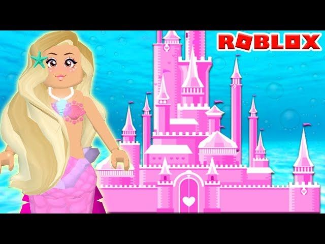 Buying A Huge Mermaid Mansion In Roblox Robux Ytread - mermaid princess hair roblox