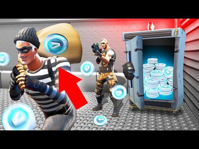 Robbing A Bank In Fortnite Vbucks Ytread