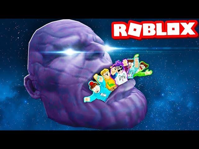 Dont Get Eaten By Thanos In Roblox Thanos Eats Ytread - how to get thanos in roblox