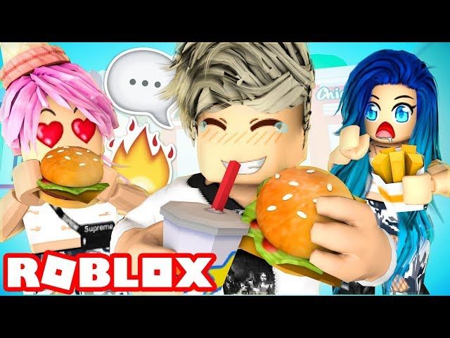 How Much Food Can We Eat In Roblox Food Simulator Ytread - i love fried chicken kid roblox