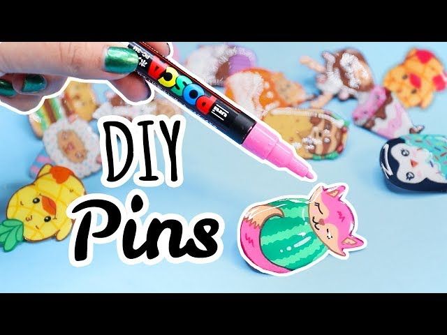 I Made DIY Plastic Pins...it's a good time