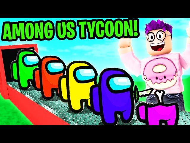 Can We Beat Roblox Among Us Tycoon Funny Moments Ytread - conveyor belt roblox tycoon