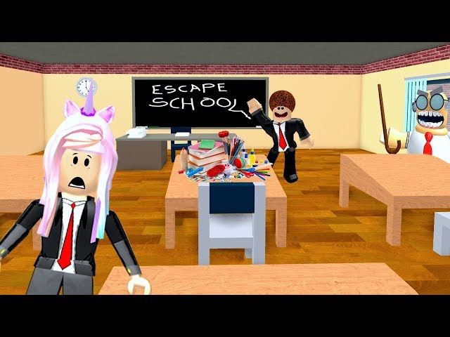 Roblox Escape The Evil School Obby Kunicorn Plays Ytread - roblox obby escape
