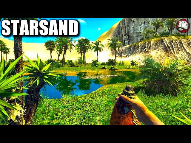 Desert Survival, Tame Craft Build | Starsand Gameplay | First Look