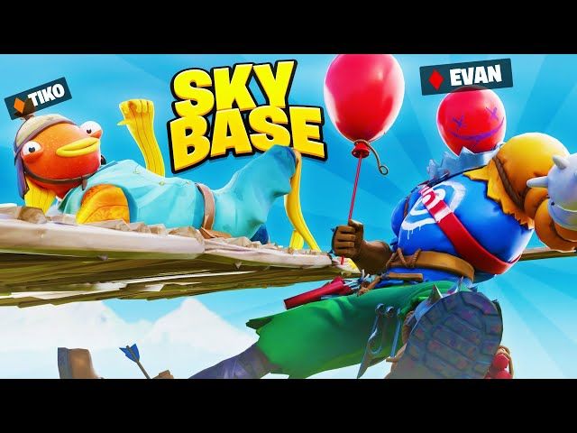 Guy Knocks Out Skybase In Fortnite Event Funniest Fortnite Sky Base Ft Tiko Ytread
