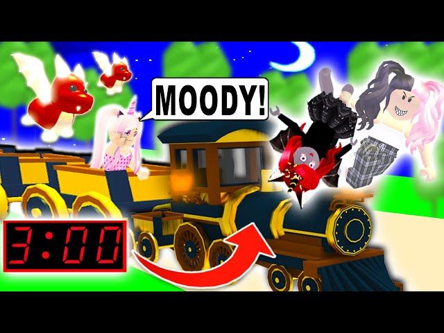 Dont Get On The Ghost Train At 3 Am In Adopt Me Ytread - roblox runaway train