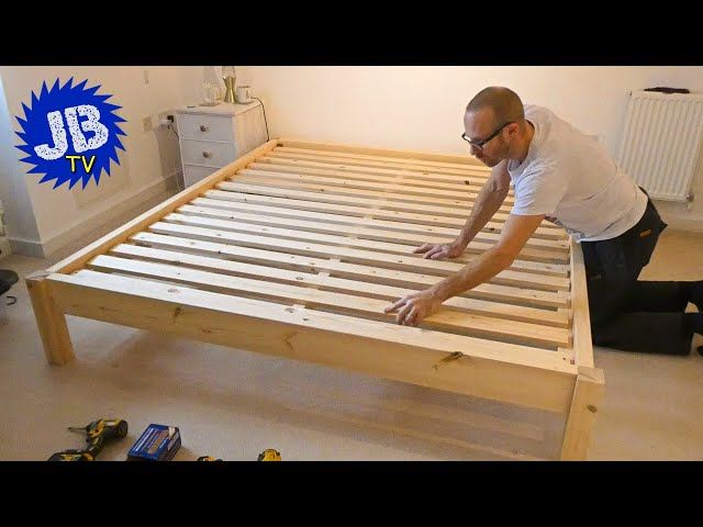 Wooden Bed Frame Super King, Can I Build My Own Bed Frame