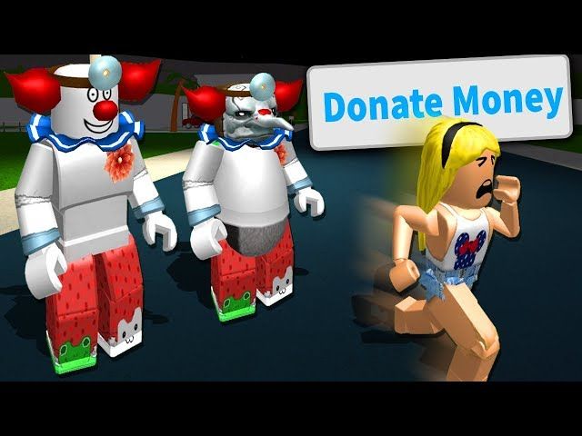 Bloxburg Clowns Scared People Into Giving Them Ytread - youtube.com roblox bloxburg poke girl makes my house sale