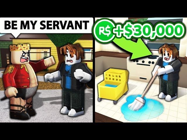 I Made Roblox Noobs Rich For Being My Servants Ytread - rich roblox noob money