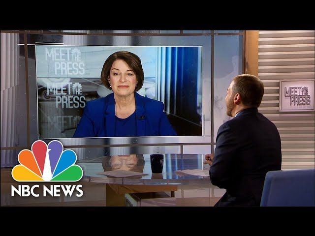 Full Klobuchar: Bloomberg 'Just Can�t Hide Behind The Airwaves' | Meet The Press | NBC News