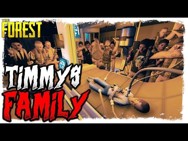 The Forest | TIMMYS ENTIRE FAMILY  | 50 Man Server