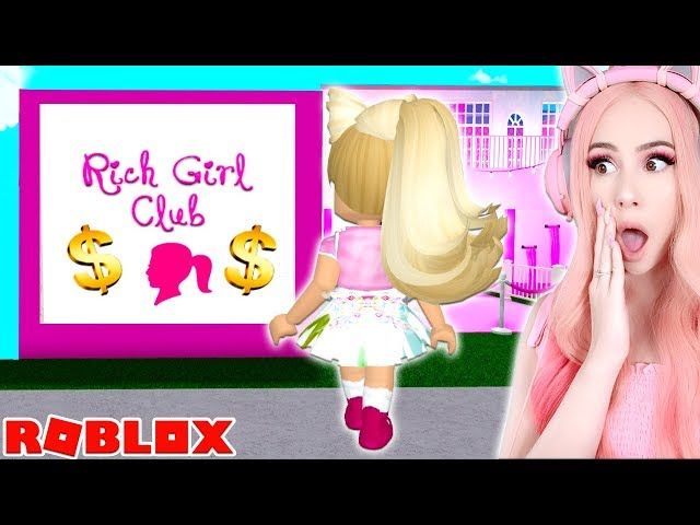 This Secret Club Was For Rich Girls Only So I Went Ytread - rich girl outfits roblox