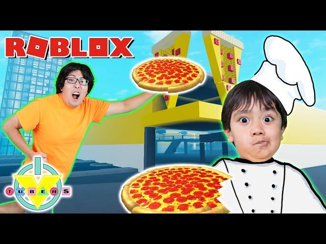 Ryan Making His Favorite Pizza Lets Play Roblox Ytread - roblox destroy mcdonalds