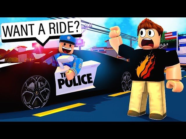 Cop Gave Me A Ride In His Lambo Roblox Jailbreak Ytread - roblox jailbreak police helicopter