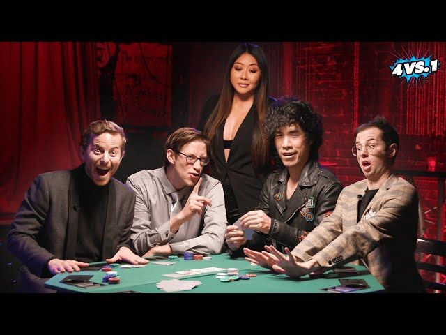 Can 4 Guys Beat A Poker Champion? � The Try Guys: 4 Vs. 1