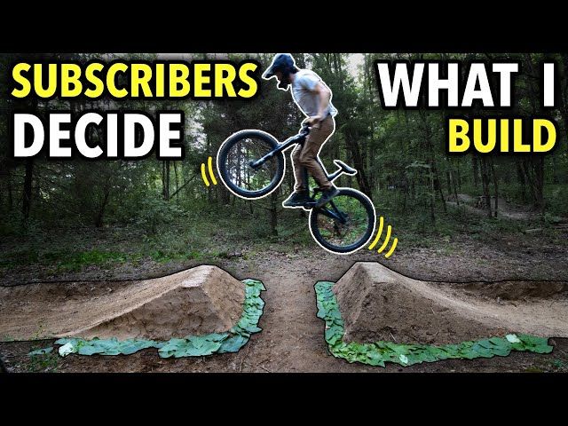 Building a New Gap Jump and Berm on our Backyard - YTread