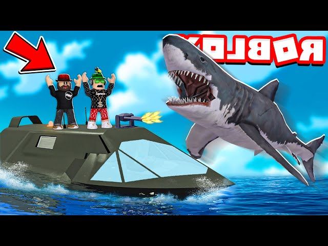 Stealth Boat Vs Shark In Roblox Sharkbite New Ytread - roblox shark mask