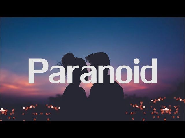 Adam Oh - Paranoid (Lyrics) FT. Nick Bonin [prod. Tetris]