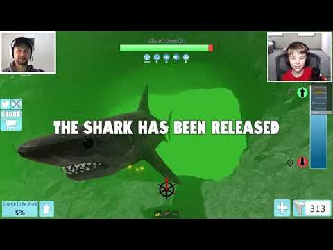 Blox4fun Squad Vs Shark In Roblox Sharkbite New Ytread - roblox shark bite controls