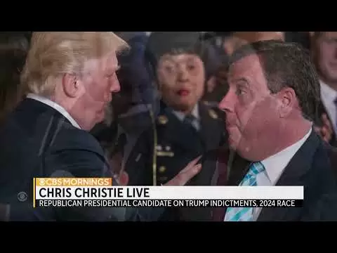 chris christie says trump moved further and further into crazy land