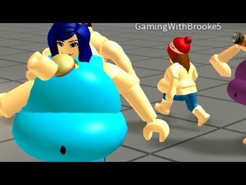 Getting Super Fat In Roblox Roblox Eating Ytread - thick girl roblox