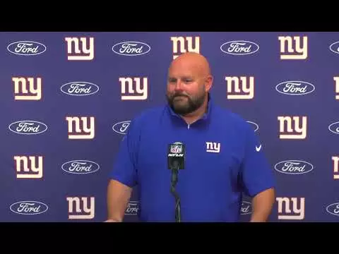 giants vs cardinals postgame interviews brian daboll daniel jones darius slayton