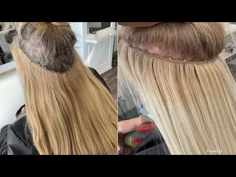 Hand Tied Weft Extensions Removal And Installation - YTread