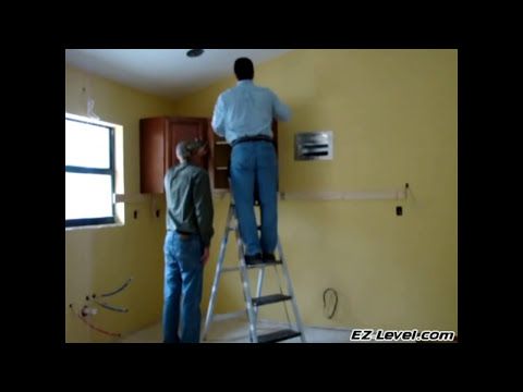 Install Kitchen Cabinets Installing, How To Install Kitchen Cabinets Ez Level