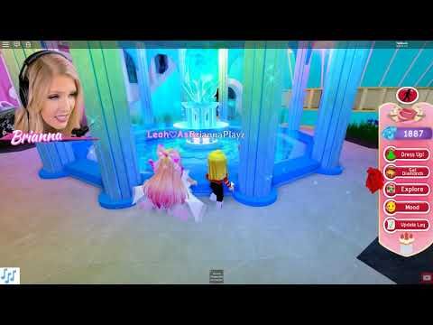 Leah Ashe Gave Me A Roblox Princess Makeover Ytread - leah plays roblox finding out that