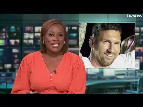 lionel messi unveiled to sold out crowd at new club inter miami itv news
