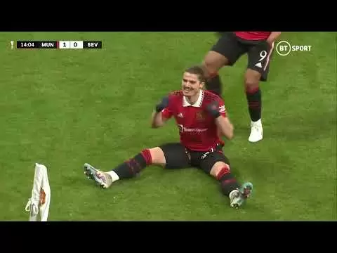 man utd v sevilla 2 2 two late own goals turn first leg on its head europa league highlights