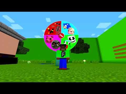 Minecraft Pe Do Not Spin The Mystery Wheel Sonic Ytread - unspeakable playing roblox piggy